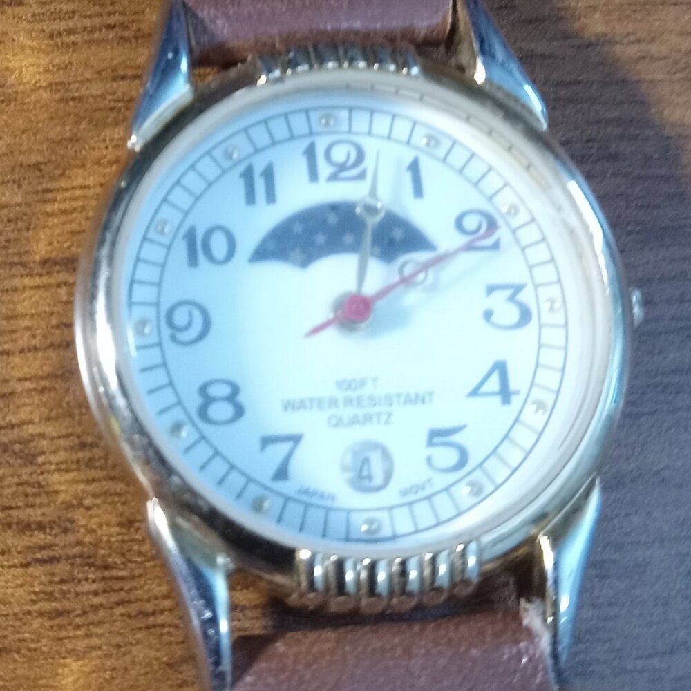 White Stag ladies MOON PHASE watch.